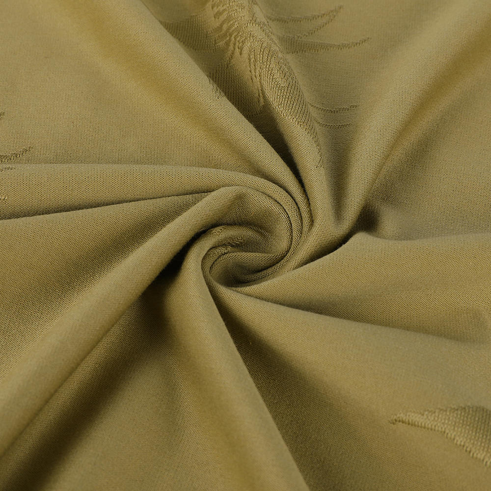 Transferência de loop jacquard single de fácil cuidado