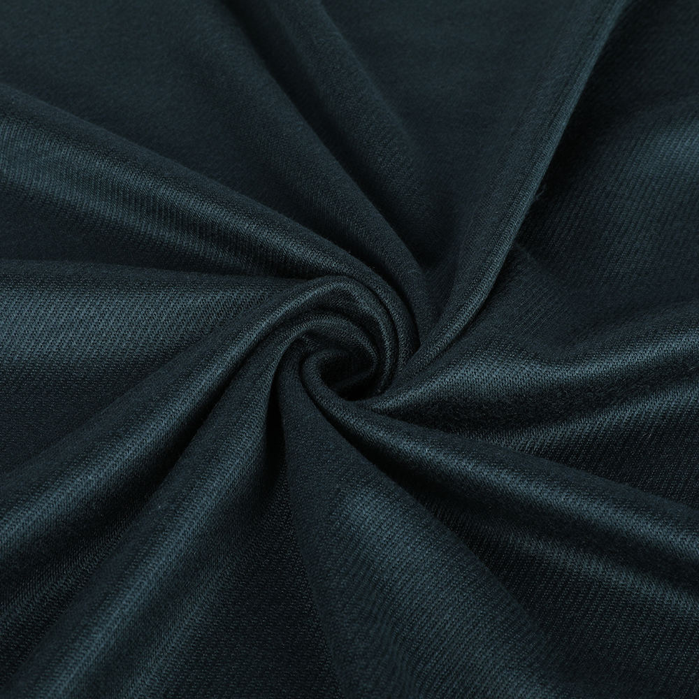 Tecido de caxemira de seda fiado de lã Jacquard Double Jacquard
